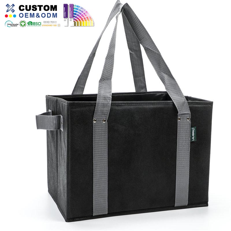 Πτυσσόμενος κύβος αποθήκευσης Tote Non Laminated Non Woven